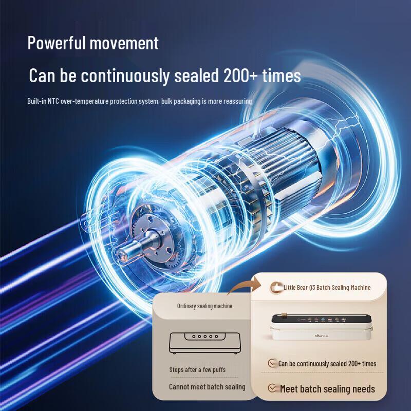 Bear Automatic Vacuum Sealer CN plug (adapter included)