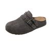 Mori women's style retro half slippers women's outer wear 2025 new fashion double buckle versatile lazy bag head Boken slippers