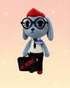 Horror Anima Hospital Plush Toy Blue Dog Soft Stuffed Cartoon  Collectible For Adult Fans Home Decoration Christmas Gifts