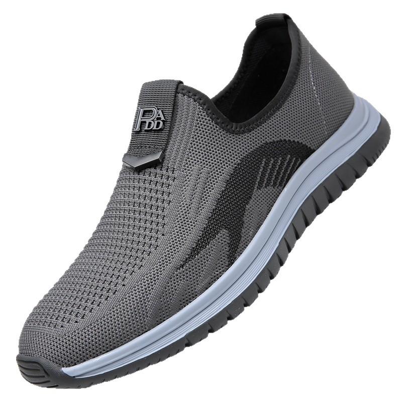 Star-headed woodpecker men's shoes summer breathable mesh shoes casual sports running shoes