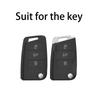 2025 Titanium Gray for VW Volkswagen Golf 7 MK7 Tiguan MK2 SEAT Ateca Leon FR 2 Ibiza Skoda Octavia A7 Car Key Case Cover Fob