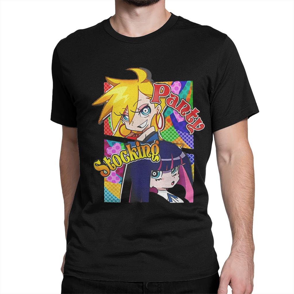 Strumpfhose mit Strumpfhaltern T-Shirts für Männer Frauen Niedliche Anime Lustige Baumwolle T-Shirt Kurzarm T-Shirt Übergrößen Oberteile