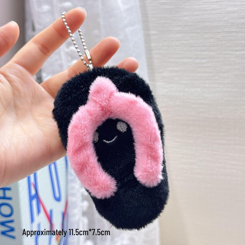 Plush Keychain Charm: Small Pendant Doll for Events & Street Stalls