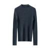 Women's Slim Fit Pure Wool Knit Pullover - Soft, Skin-Friendly, Long Sleeve Base Layer for Autumn/Winter