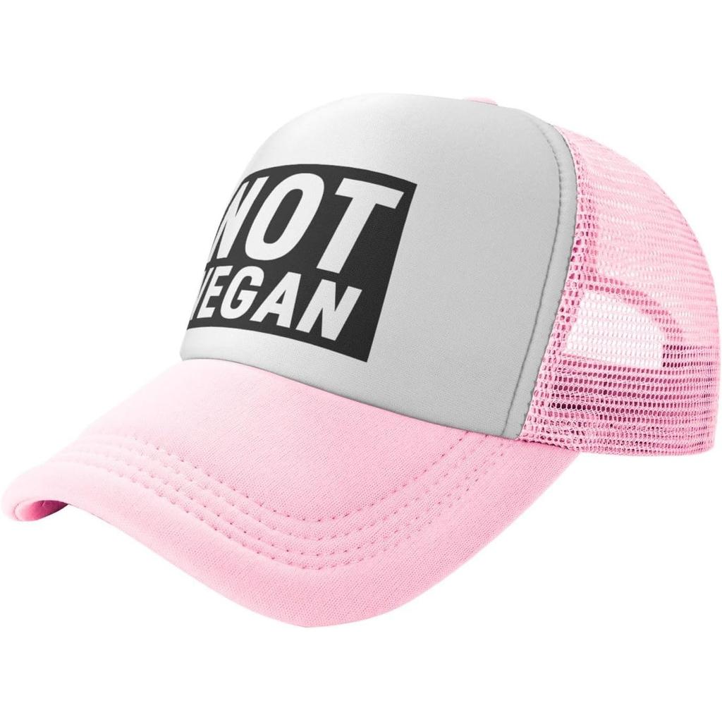 Not Vegan StateUnisext Trucker Hat Breathable Mesh Adjustable Unisex Casual Baseball Cap