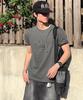 INTEMPOMOOD Distortion Graphic T-Shirt_Charcoal