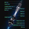TANKE 120 Click Hub 6 Bearing MTB Hub Front Rear 28 32 36 Holes Disc Brake Mountain Bicycle Hubs 7 8 9 10 11 12 Speed Bike Parts
