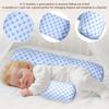 Babypolster / Rückenstütze für Babys & Seitenlage-Stütze — Zylindrisch, Abnehmbar und Waschbar