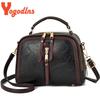 Yogodlns Crossbody Bags For Women PU Leather   Ladies Fashion Solid Color Bag Female Designer Shoulder Bag