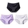 CINOON 3Pcs/lot Seamless Panty Set Underwear Female Comfort Intimates Fashion Female Low-Rise Briefs 10 Colors Lingerie