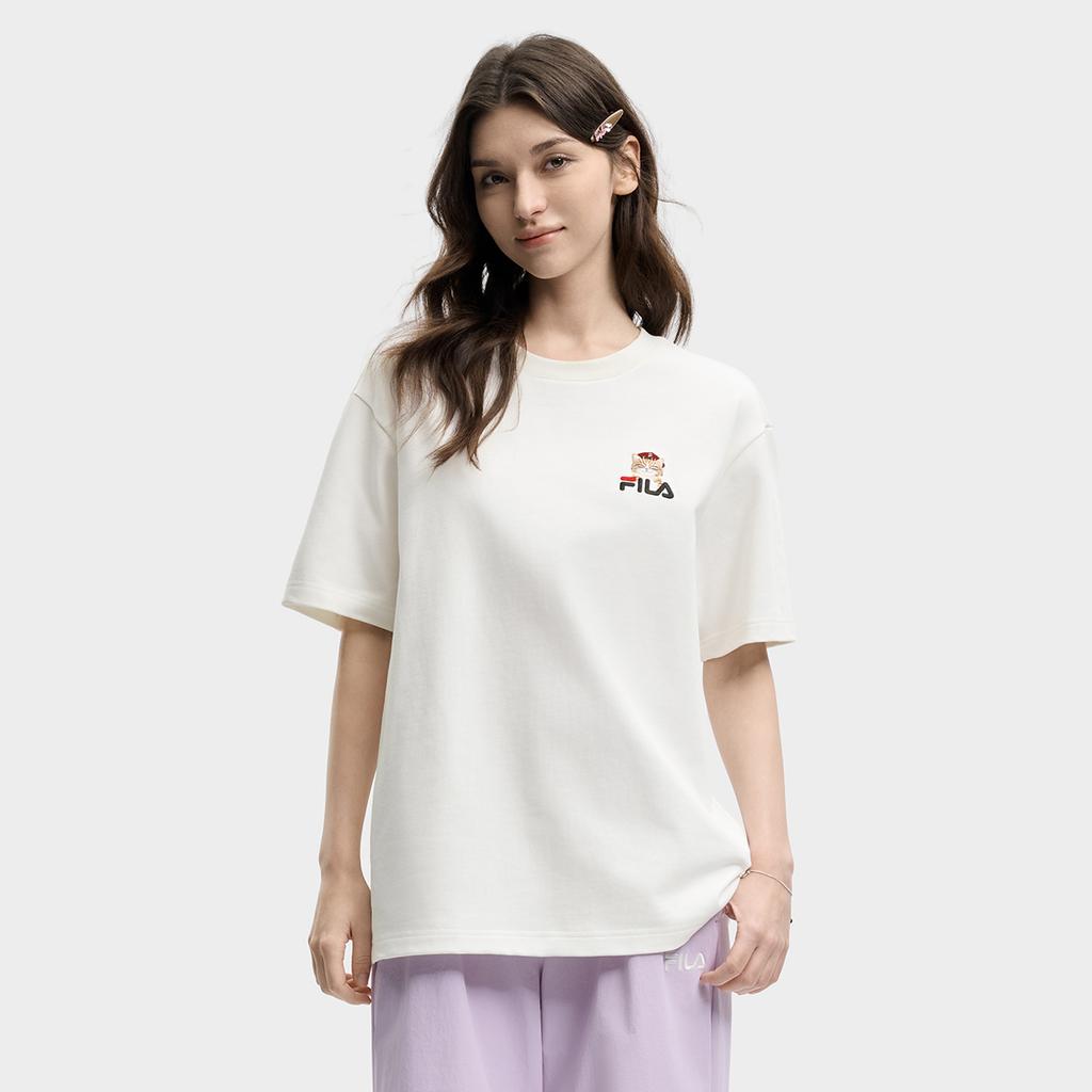 Fila ORIGINALE T Shirt Unisex Cloud White F51U629101FWT