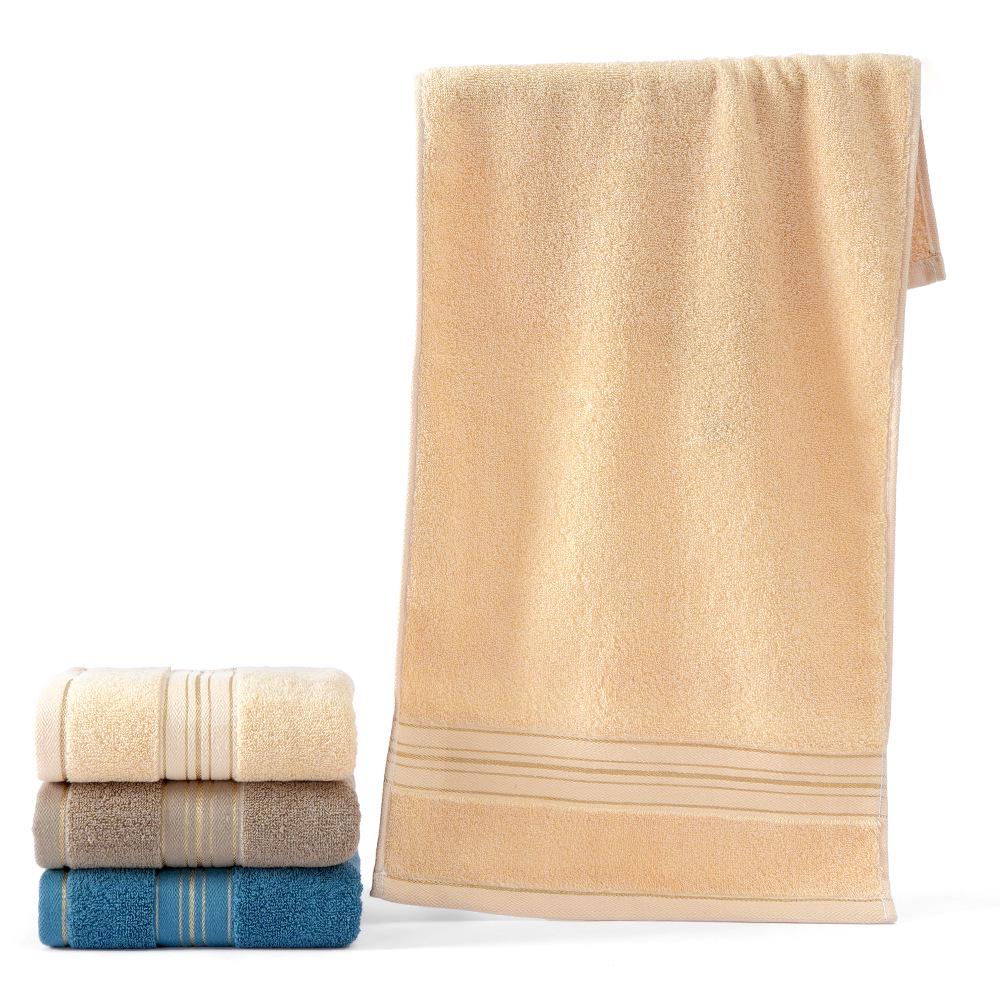 Pure Cotton Soft Absorbent Face Towels with Embroidered Logo - 14 Count Set