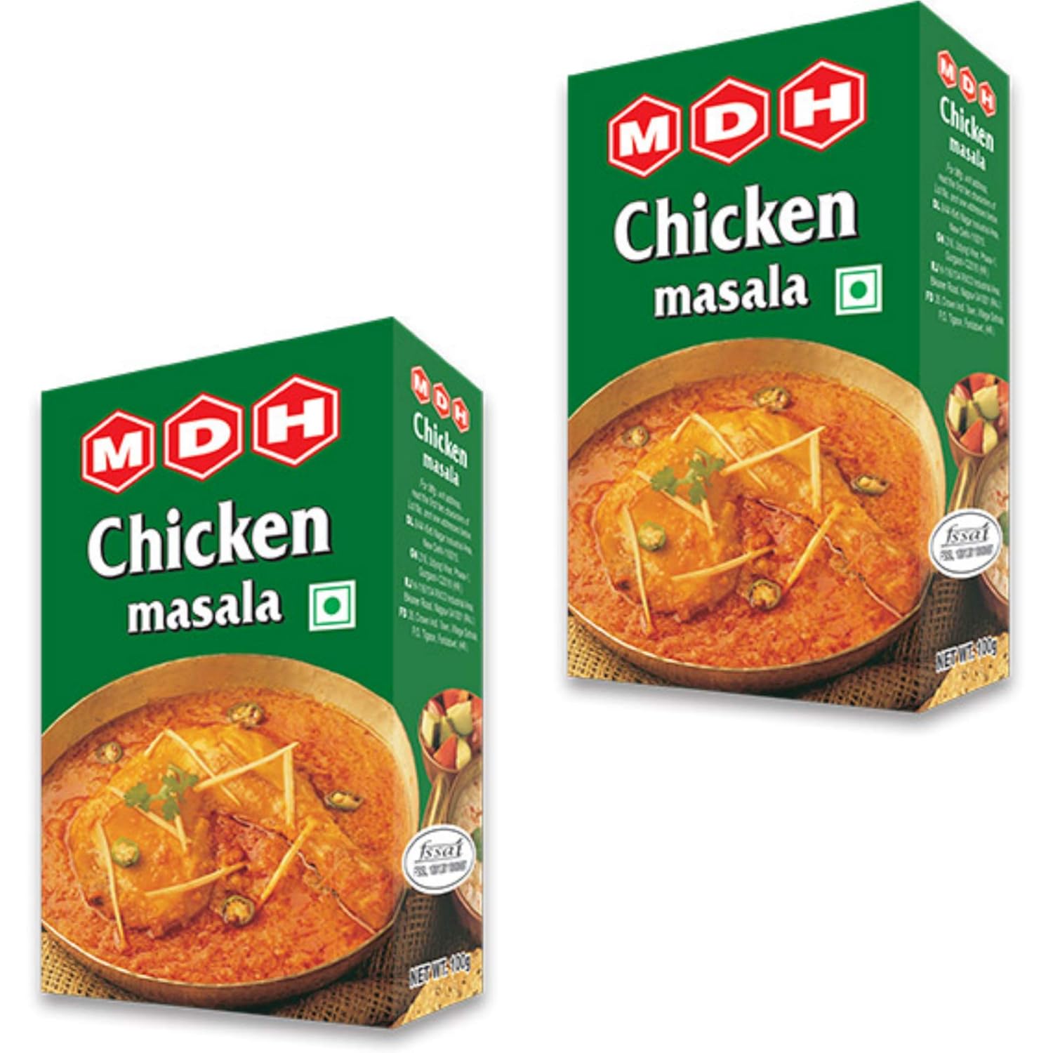 

MDH Chicken Masala Spice Blend 100 g Pack Of 2 For Flavorful Chicken Curry And Easy Home Cooking Seasoning Mix