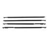 4Pcs Car Door Window Weatherstrip 75711‑35011 Window Molding Seal Belt for 4Runner N280 2010 To 2024