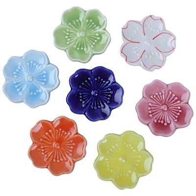HOLIDYOYO Ceramic Cherry Blossom Chopstick Japanese Style Chopstick Patterned Chopstick Japanese Cute Chopstick Japanese Chopstick Lovely Chopstick