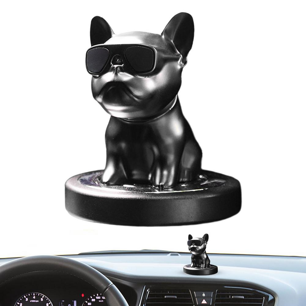 Auto Perfume Diffuser Bulldog Car Diffuser Perfume Portable Air Freshener Essential Oil Diffusers Car Accessories For Home