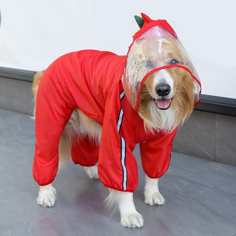 Waterproof Dog Raincoat for Golden Retrievers And All Breeds Small to Extra Large Sizes S M L XL 2XL 5XL 6XL 7XL Pet Weather Pro
