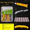 Mountain Bike Tire Repair Set: Patches & Glue for Cycling