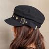 Hat Retro Gatsby Cap For Women Flat Top Ladies Star Beret Sailor Hat Duck Tongue Cap Newsboy Hat