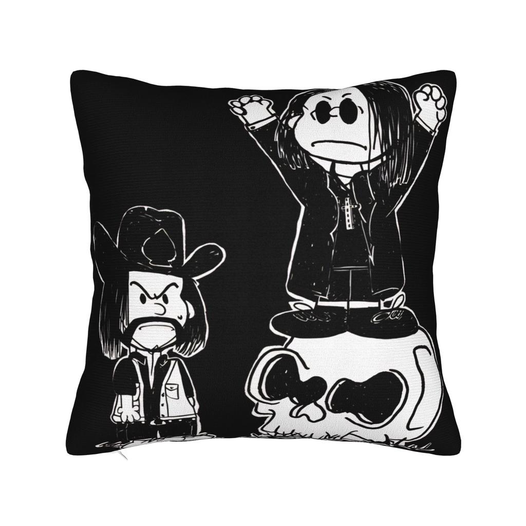 Ozzy Osbournes Pillow Cover Vintage Pillow Case For Wedding Party Home Decor Cushion Soft Custom DIY Pillowcases Birthday Gift