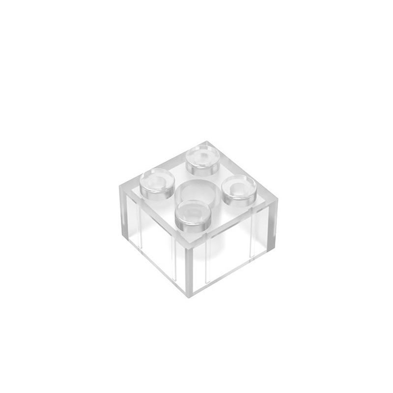 Non-Toxic 10Pcs 3003 2X2 High 4-Hole Building Block Moc Color Loose Parts Compatible With Brick Diy Children'S Toy Assembly