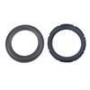 Rubber Edge Rings Replacement Parts Speaker Surround Rubber Folding Ring DIY Repair Parts 15 /18inches