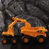 Friction Digging Engineering Car Toy Inertia Driving Excavator Model  Kids Toy