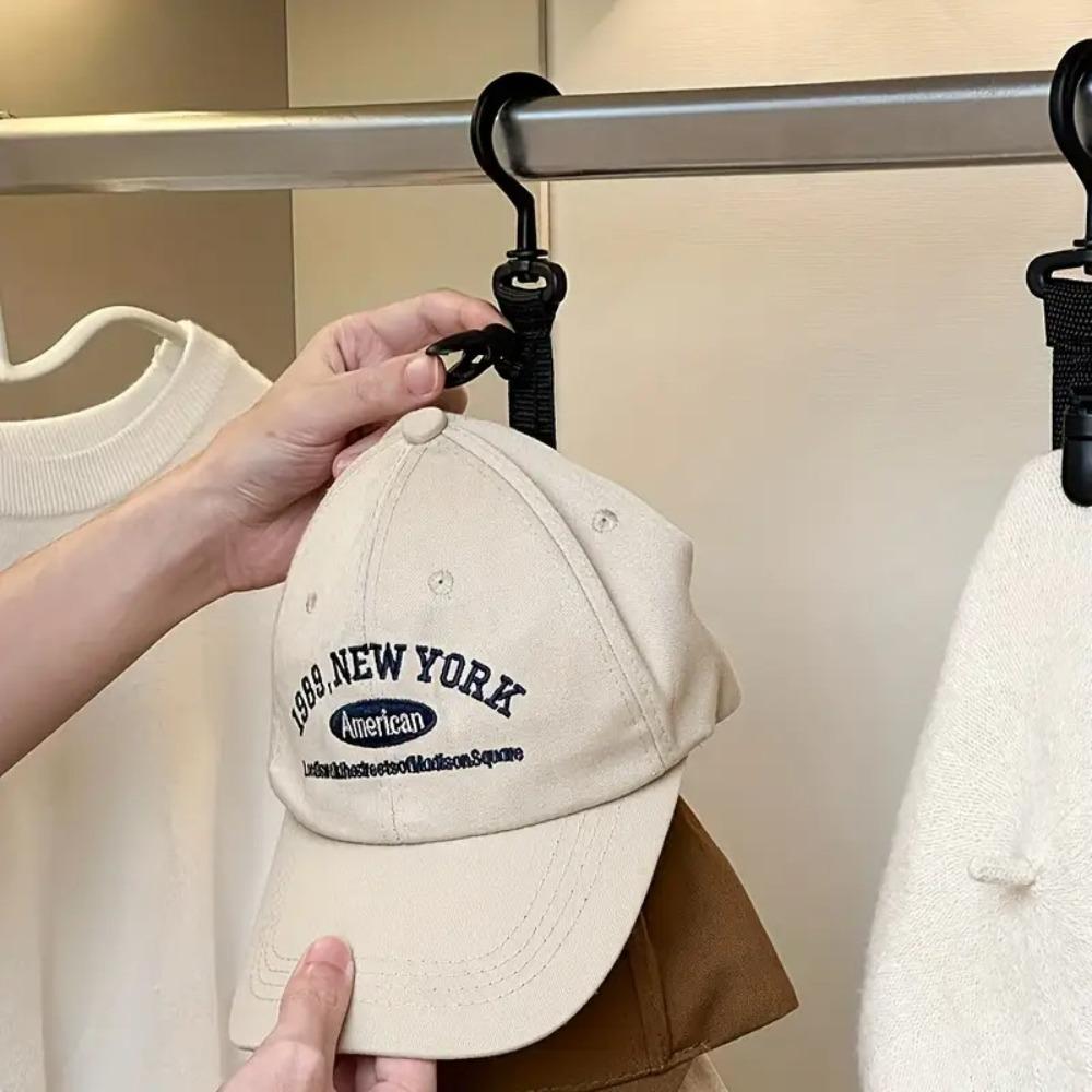 With 8 Clips Hat Storage Rack Multifunctional Hat Organizer Durable Hat Storage Clip Underwear