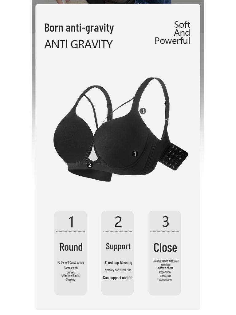 Women's Plus Size Seamless Bra: Enhances, Lifts, and Shapes for a Full, Sexy Look