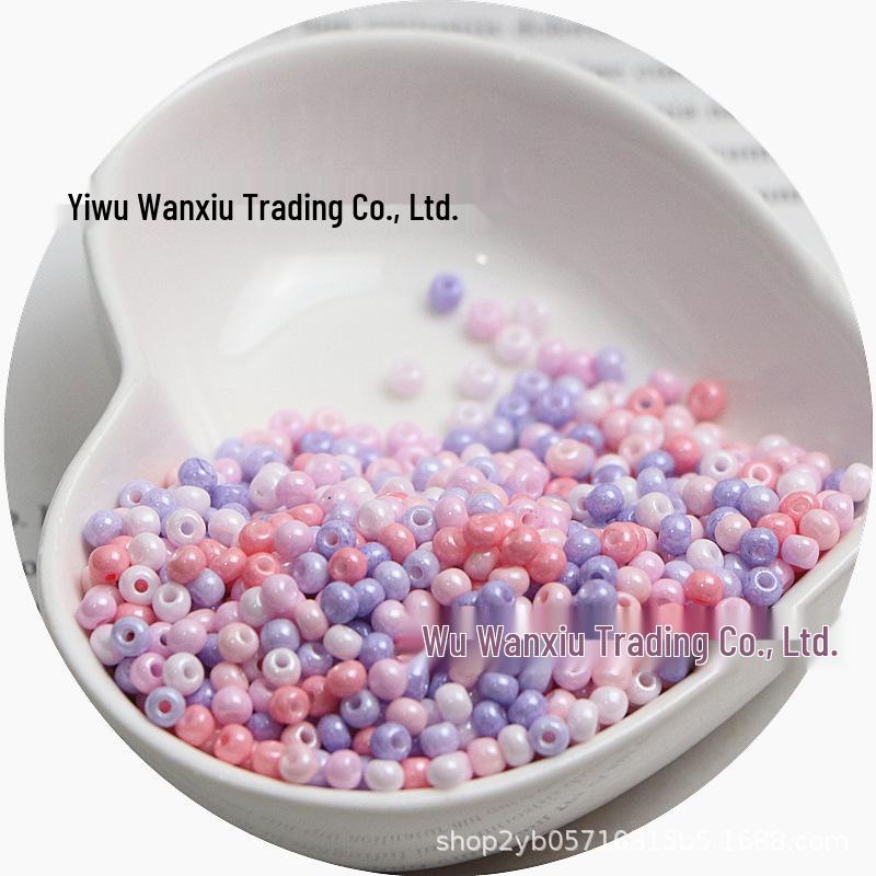 3mm Solid Color Glass Seed Beads for Handmade Jewelry & DIY Crafts