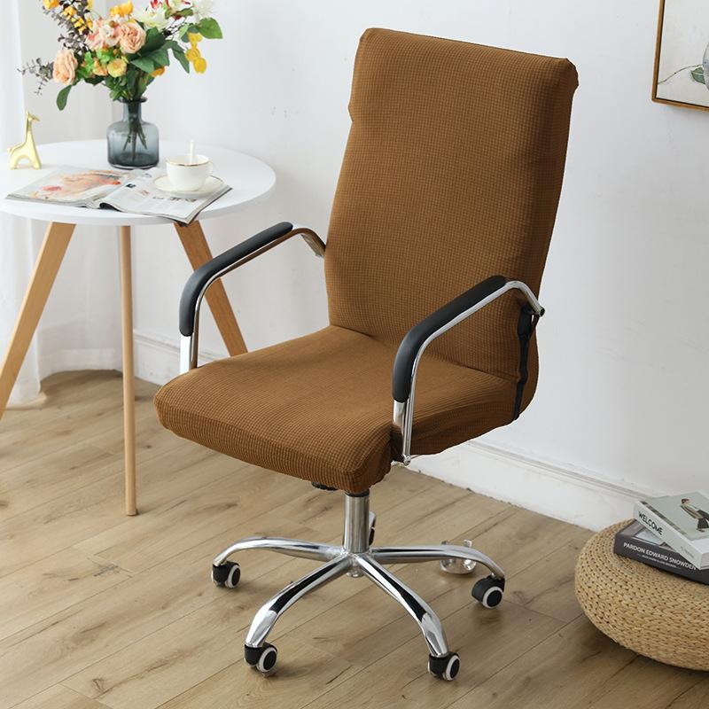 Bürostuhlbezug mit Armlehne Drehstuhl Sitzbezug Verdickter Computerstuhlbezug Universeller Elastischer Stuhlbezug Hockerbezug