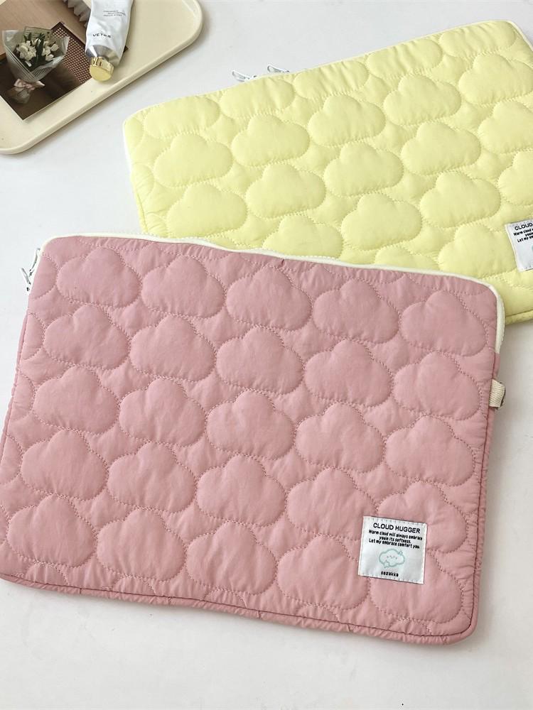 Korean Cloud Embroidery iPad & Laptop Bag (11/13/15 Inch)