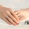 New Simple Couple Rings Classic Six-claw Men's and Women's Fashion Rings