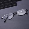 Gun Frame Round Reading Glasses Frame Women Men Light Round Eyewear Glasses With Spring Hinge Small Size  +1.25 + 1.75