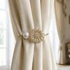 Light Luxury Curtain Tiebacks Metal Pearl Curtain Straps Creative Curtains Tie Rope  Office