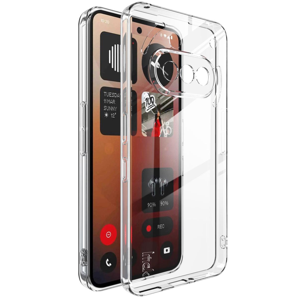 

Для телефона Nothing Phone 3a Pro 5G Чехол IMAK Мягкий Тонкий Чехол Серии UX-5 Nothing Phone 3a 5G
