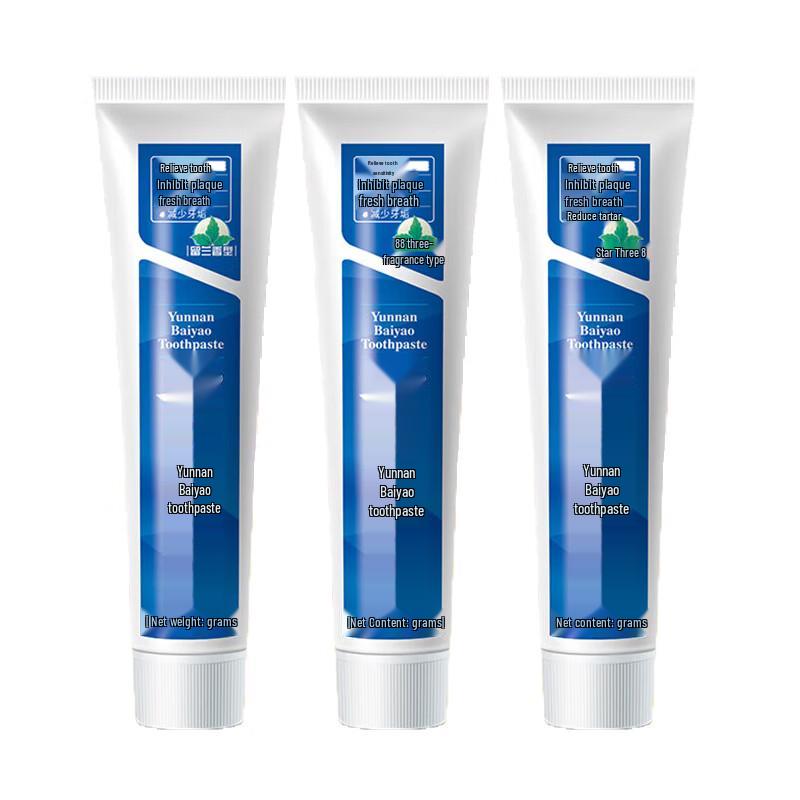 Yunnan Baiyao Spearmint Flavor Fluoride-Free Toothpaste
