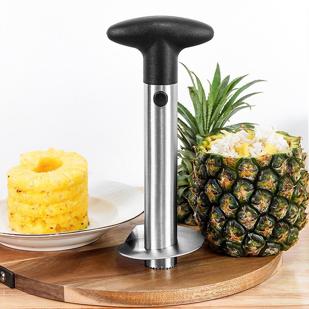 1PCS Stainless Steel Easy To Use Pineapple Peeler Accessories Pineapple Slicers Fruit Knife Cutter Corer Slicer Kitchen Tools