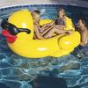Jumbo Rubber Duck Float for Adults, Extra Large Duck Float for Kids, Stylish Duck Feather Float for Adults, Great for Summer Festivals, Large Pools,