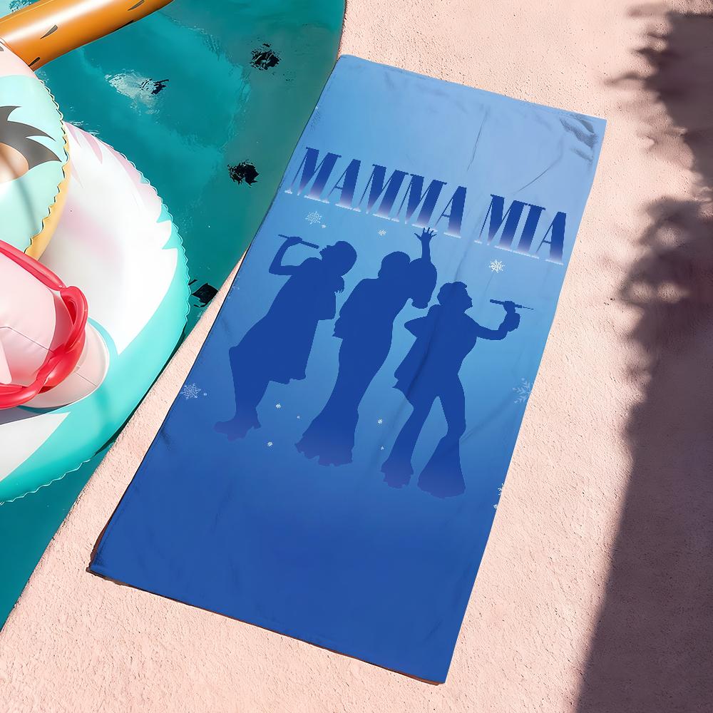 Comedy movie Mamma Mia Towel Drying Bath Towel Applicable To Light Swimming Camping Yoga Beach Out