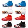 2025 new high-top mandarin duck football shoes men's broken nails children's girls AG long nails student training sports shoes
