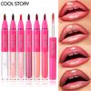 Waterproof Lip Liner & Glaze Combo Smooth Moisturizing Plumping Stain Liquid Lipstick Natural Outline Lips Contour Makeup