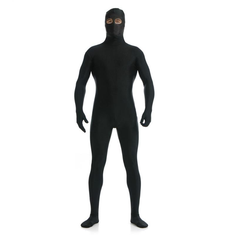 All-inclusive Exposed Tights Solid Color Cross-dressing Gymnastics Clothes Stage Performance Clothes Elastane Cos Clothes Onesie