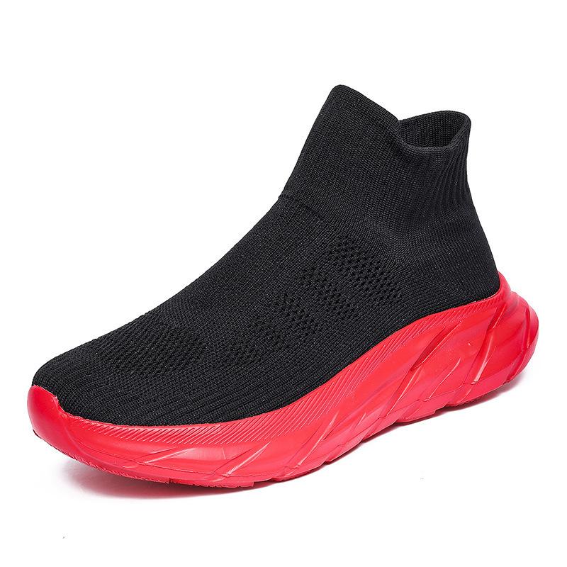 Damenschuhe 2024 neue lässige Sportschuhe Laufschuhe mit weicher Sohle Lazy Shoes Koreanische Version Trend Flying Weaving Ein-Pedal-Paarschuhe