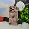 Mobile phone case with lanyard for Apple 17 brown mini 16promax autumn and winter 14 new 15 sets of 13 silicone soft case