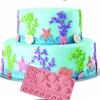 Large Size Sea Life Shell Shape Fondant Mold Silicone Mold Cake Mold DIY Cake Decorating Tools Bakeware Baking Molds