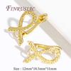 DIY Earring Making Supplies 18K Gold Plated Brass with Zircon Earwires Earrings Hook Clasps Findings,Earrings Fasteners