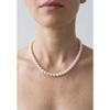 Collier - PEARLS &amp; COLORS - Prestige - Perles d'eau douce semi-baroques 6-7 mm - Blanc - Fermoir Argent 925 rhodié