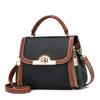 New Trendy and Personalized Women's Handbag with Contrasting Colors, Single Shoulder Crossbody, Hand-held Small Square Bag