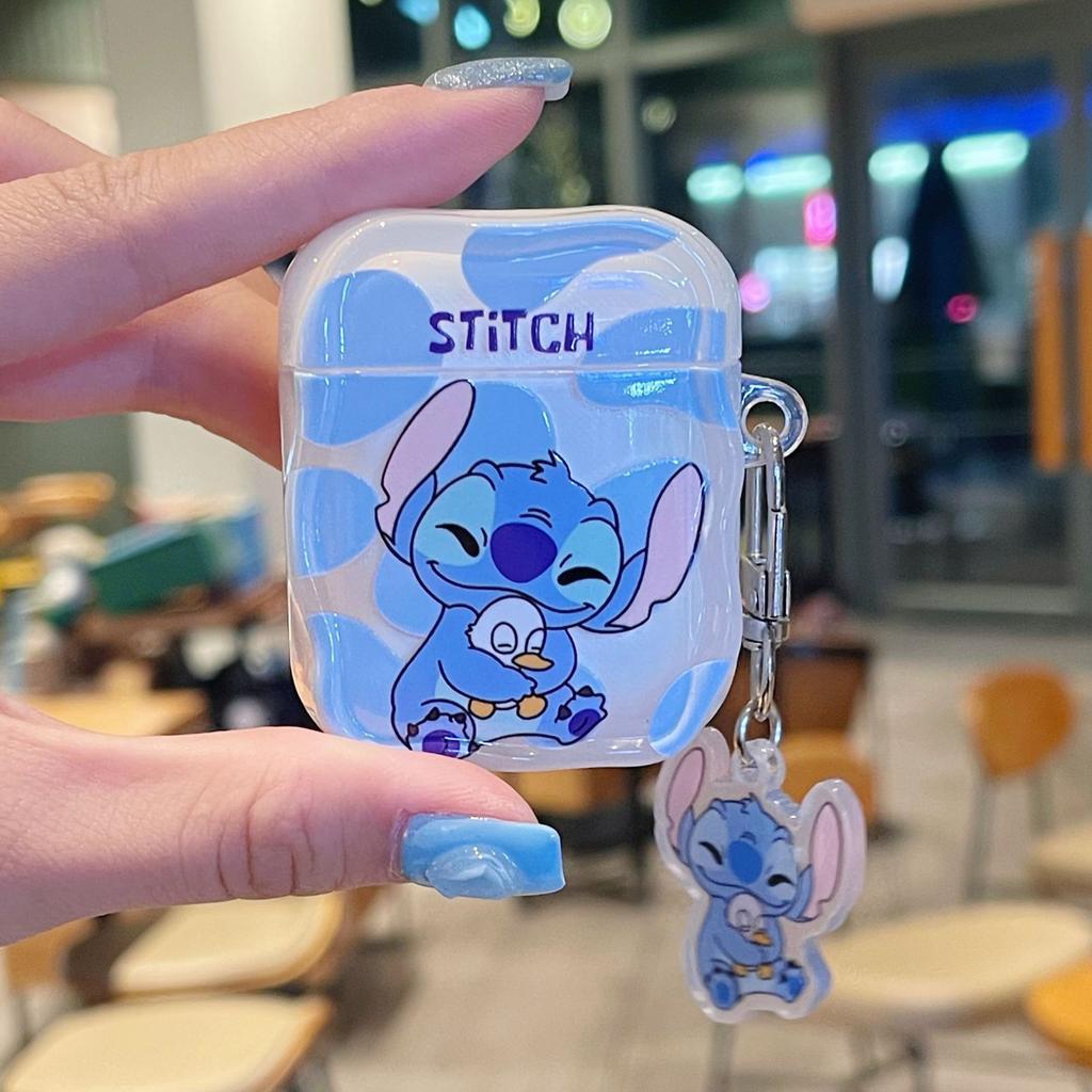 Cute Stitch for Apple airpodspro1 wireless bluetooth headset case 1/1/1 generation headphone case